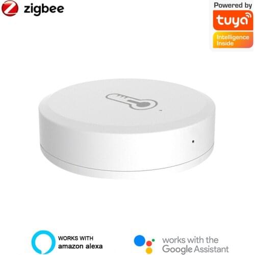 Tuya Zigbee Smart WIFI Temperature And Humidity Sensor Indoor Hygrometer Thermometer Detector Air Sensor For Alexa Google Home