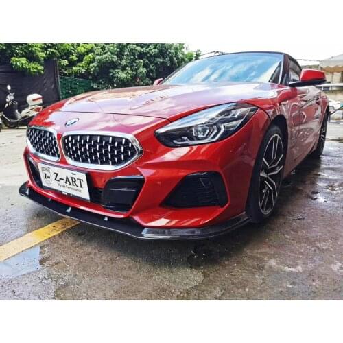 Z-ART carbon fiber front lip for Z4 2020 Z4 carbon fiber front spoiler for G29 Z4 carbon fiber front chin for Z4 front diffuser