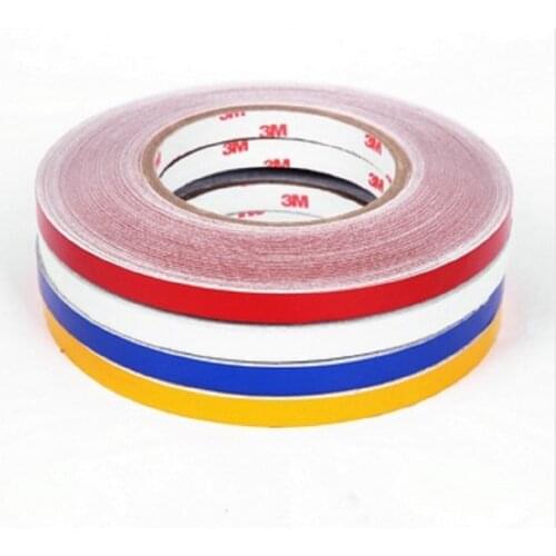 1roll 1cm x 48M 3M 610 Series Reflective Tape Stickers Motorcycle Car Truck Universal Used Sticker Trim Body Kit