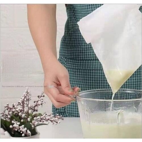 20X30cm Nut Milk Bag Reusable Almond Milk Bag Strainer Fine Mesh Nylon Cheesecloth Cold Brew Coffee Filter 100/200/300 mesh