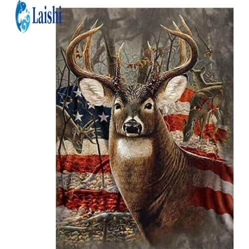 5D diamond painting wholesale Abstract animal full drill round/square cross stitch DIY diamond embroidery mosaic home decor