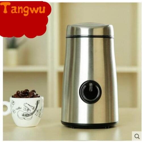 Free shipping Electric grinding machine of stainless steel coffee beans small household grain