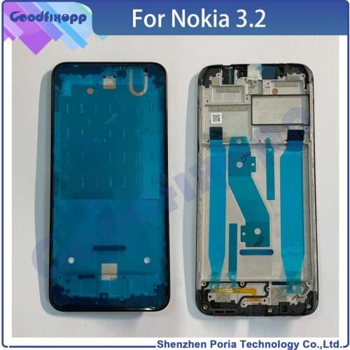 For Nokia 3.2 TA-1156 TA-1159 TA-1164 TA-1154 TA-1161 Media Case Front Frame ,Middle Bezel Frame ,LCD Screen Support Front Frame