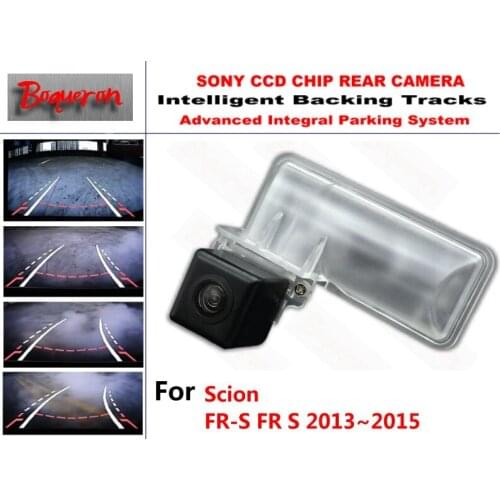 For Scion FR-S FR S 2013~2015 CCD Car Backup Parking Camera Intelligent Tracks Dynamic Guidance Rear ViewCamera