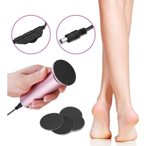 New Electric Smooth Pedicure Foot Callus Remover Dead Skin Machine Shaver Feet Clean Care Machine With Replacement Sandpaper