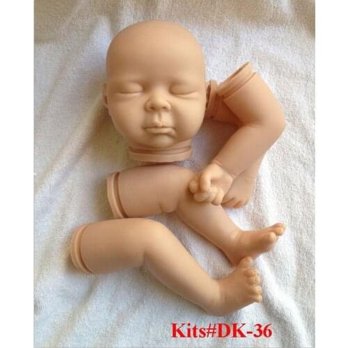 Reborn Doll Kits for 20inches Soft Vinyl Reborn Baby Dolls Accessories for DIY Realistic Toys for DIY Reborn Dolls Kits#dk-36