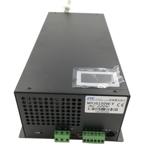 Upgraded version 150W MYJG-150W CO2 laser Power Supply high power for CO2 Laser Engraving Cutting Machine