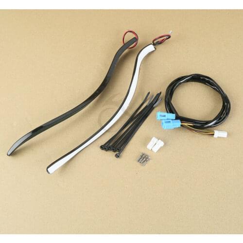 Motorcycle LED Fairing Trim Edge Light Kit For Harley Touring Electra Street Glide 14-18 17
