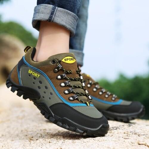 Summer New Men Hiking Shoes Tourist Trekking Sneakers Mountain Climbing Sneakers Trail Jogging Outdoor Shoes For Couple