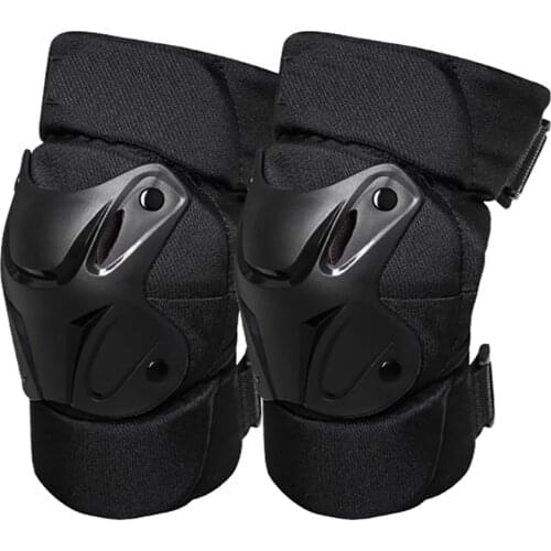 New 1 Pair Knee Sleeve Wrap Bat Shape Adjustable PP Shell EVA Foam Leg Warmer Belt Protector Fitness Roller Skiing Sportswear