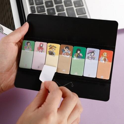 NEW Anime Demon Slayer Kimetsu No Yaiba Tanjirou Kamado Sticky Note Paper Desktop Decoration Collection Stationery Gifts
