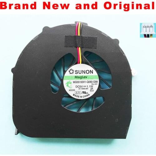New original CPU fan for Acer Aspire 5340 5340G 5740G 5740 5740DG 5542 5542G laptop cpu cooling fan cooler MG55150V1-Q080-G99