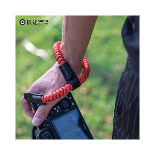 Hand-woven Nylon strong rope Camera Wrist Strap Wrist Band for DSLR Digital Camera Leica Canon Fuji Nikon Olympus Pentax Sony