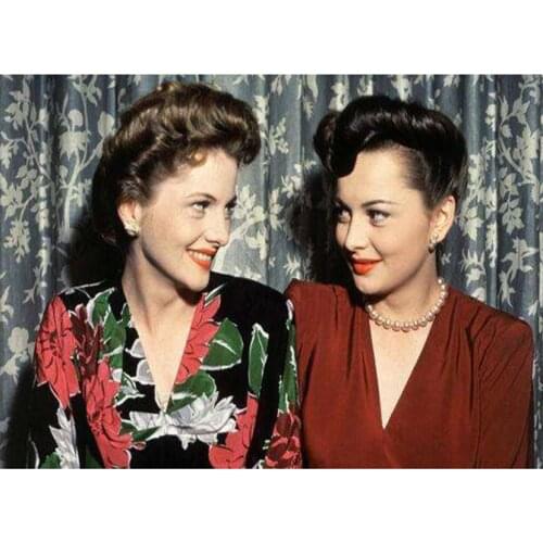 Full Square/Round Drill 5D DIY Diamond Painting "Missing Olivia de Havilland" Embroidery Cross Stitch 3D Home Decor Gift WG2013