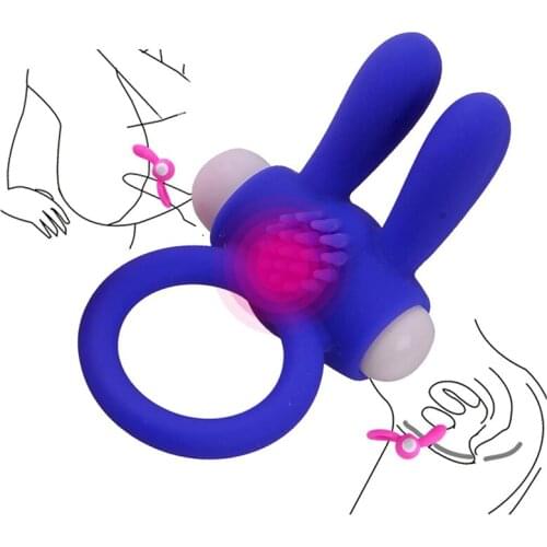 Adult Sex Products Penis Vibrator Ring Clitoris Stimulator Erections Extender Delay Ejaculation Erotic Sex Toys For Men Sex Shop