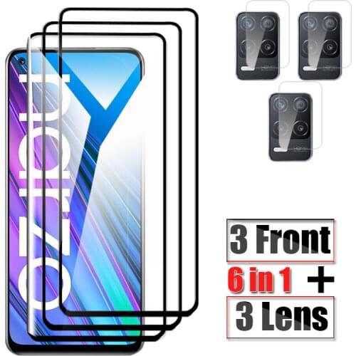 Protective Glass For Oppo Realme Narzo 30A Camera Lens Film On Realme Narzo 30 Pro 5G Glass Tempered Phone Screen Protector