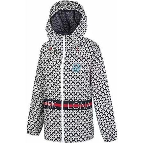 Womens Golf Jacket Long Sunscreen Windbreaker Thin Printed Jacket