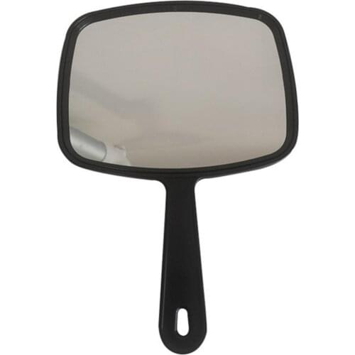 Women Makeup Mirror Handheld Hair Dressing Paddle Cosmetic Mirror Salon Barbers Hairdressers Tool