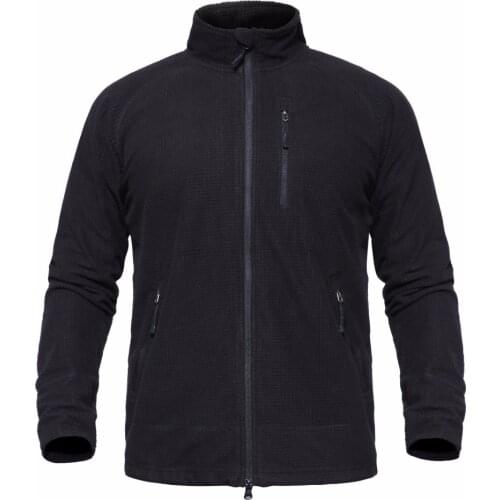 Winter Thicken Warm Fleece Plaid Jacket Coat Liner Outdoor Hunting Climbing Camping Windproof Cardigan Tactical Windbreaker Tops