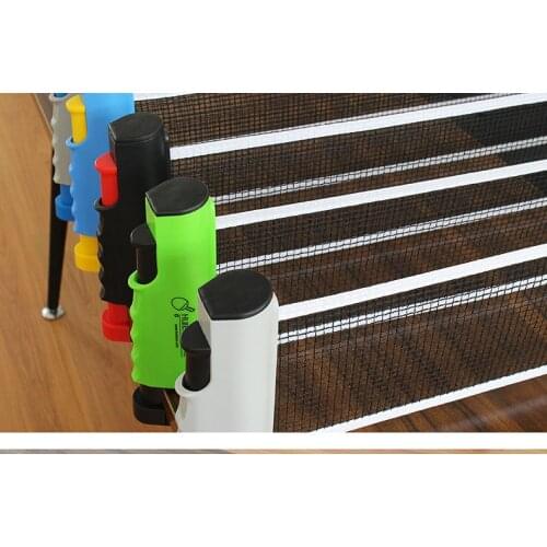 1 Piece Retractable Table Tennis Table plastic Strong Mesh Net Portable Net Kit Net Rack Replace Kit for Ping Pong Playing