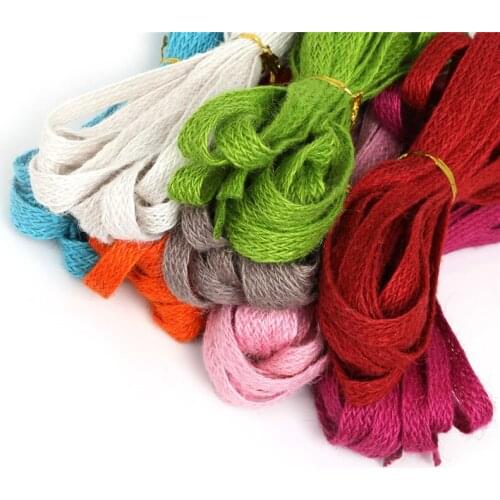 10x1.5mm 5M Small 17 Strand Braided Twine Strap Braided Natural Hemp Jute Cord Ribbon Rope For Jewelry Making Necklace DIY