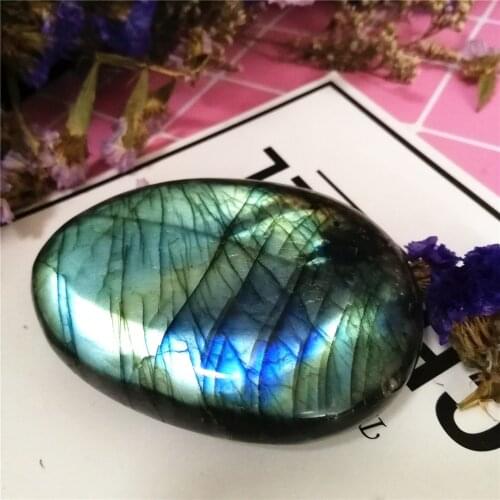 AAA 350g Natural Labradorite Crystal Healing Madagascar stone specimen natural quartz crystals and stones healing gift for decor