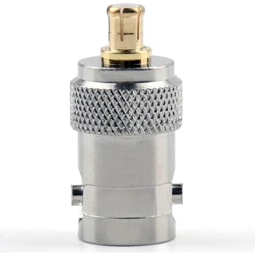 Artudatech 1Pcs/10Pcs Adapter BNC Female Jack To MCX Male Plug Connector M/F DVB-T TV Antenna Parts