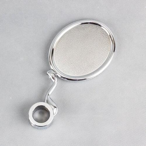 Free shipping S neck chrome plated beer medallion