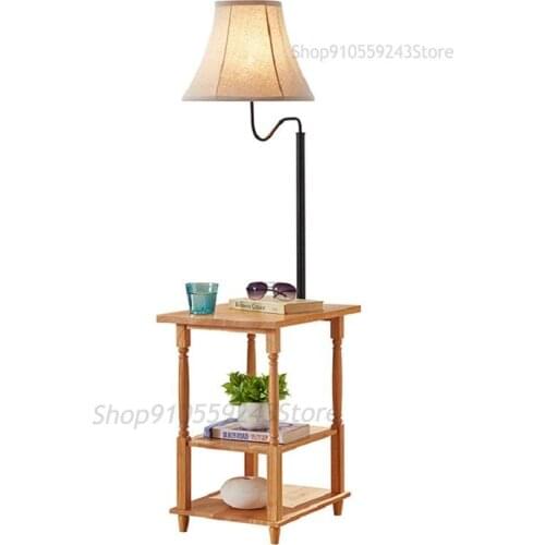 Creative Sofa Corner Several Small Tea Table American Living Room Nordic Lamp Integrated Table Modern Simple Bedside Table