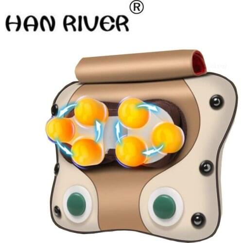 220V Cervical massager neck, waist, shoulder, back, lumbar vertebra, whole body cushion, multi-functional massage pillow