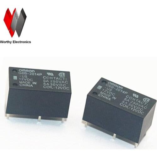 Wholesale 10pcs/lot relay G6B-2014P-US-12VDC