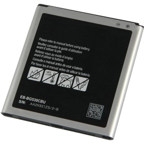 Original EB-BG530CBU Battery for Galaxy J2 SM-G532F/DS SM-J3110 J3109 J500FN J5009 2600mAh