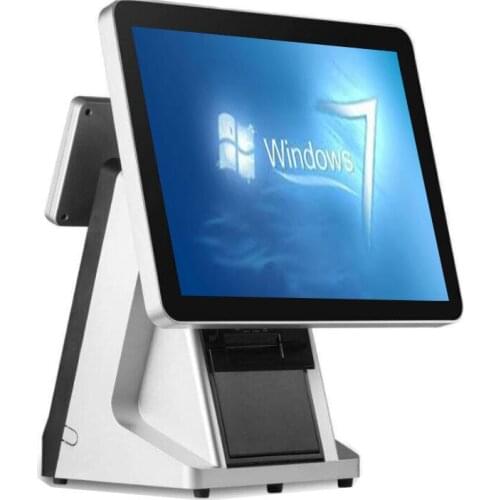 Factory sales Cash Register VFD screen POS system touch screen POS machine for retailers POS terminal VFD customer display