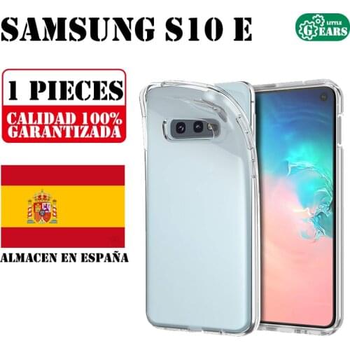 Samsung S10e Ultra Thin Transparent Silicone Case TPU Gel Case Protection Anti Shock and Dirt Resistant