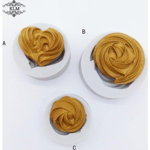 Heart Shaped Silicone Chocolate Baking Mold DIY Silicone Baking Mold Clay Tool Kitchen Baking Tool Cake Shop Mousse Tool