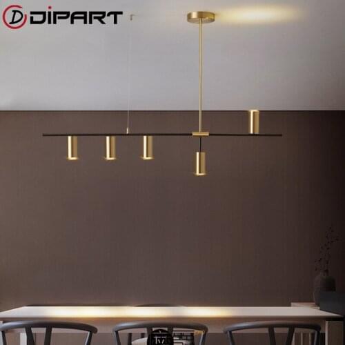 Nordic Modern Gold LED Pendant Lights bedroom dinning room kitchen Modern Copper hanglamp LED Simplicity Lamp hotel