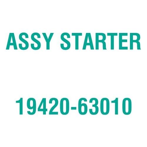 For Kubota 19420-63010 ASSY STARTER