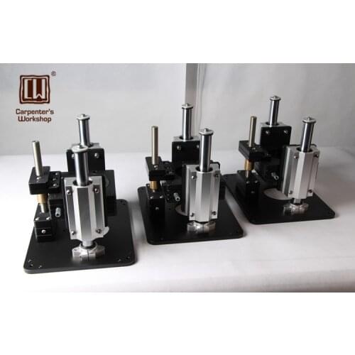 Heavy Duty Router Lift with Aluminium Router Insert Plate Engraving Flip Board Bakelite