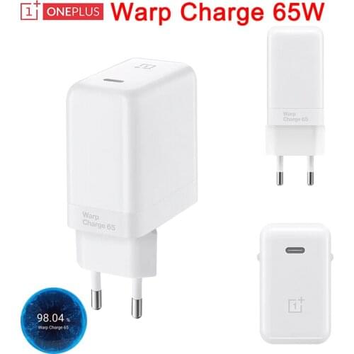 Oneplus Warp Charger 65W Original EU Power Adapter USB C To Type C Cable For Oneplus 9 Pro 8 8T 7 7T 6 6T 5 5T NoDR 10