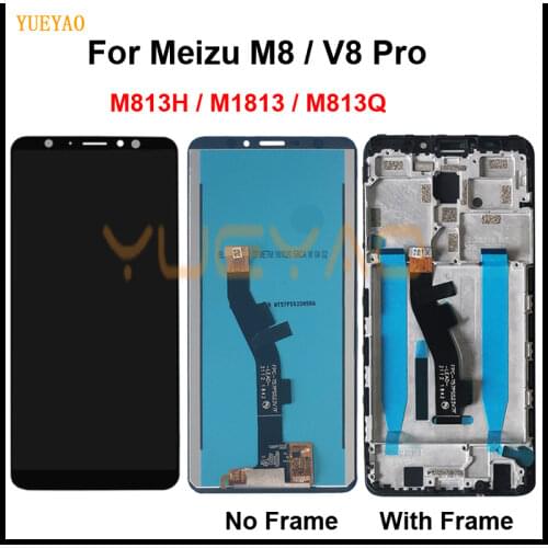 LCD Display For Meizu V8 Pro M813Q / For Meizu M8 Global M813H M1813 LCD Display Touch Screen Digitizer Assembly