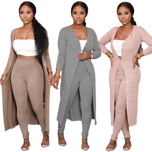 27A8703 Autumn Winter Women Outdoor Casual Home Solid Two Piece Set Top and Pants Tracksuit Sweatsuit Outfits Hot