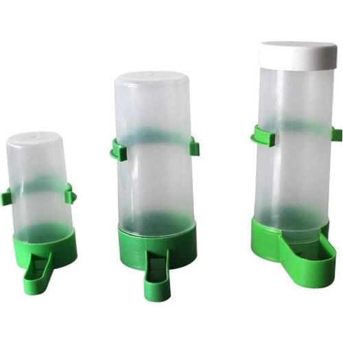 Automatic Bird Feeder Bird Cage Water Dispenser Food Bottle Bowl Hanging Drinker Container Suppliers