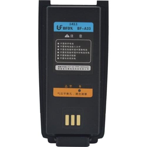 BF-A33 7.4V 2800mAh Li-ion Rechargeable Battery Pack Exclusively for BF-TD503 DMR Digital Portable Two-way Radio