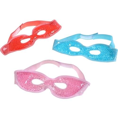 1Pcs Gel Eye Mask With Eye Holes Cold Compress Pack Eye Cooling Eye Mask Health Care Tool