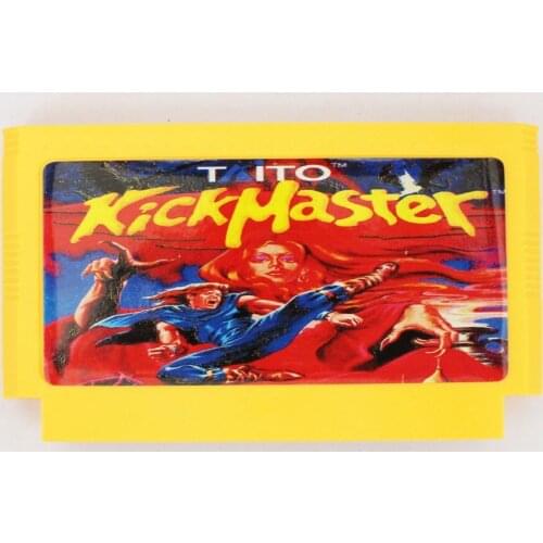 Kick Master 60 Pin Game Card For 8 Bit Subor Game Player