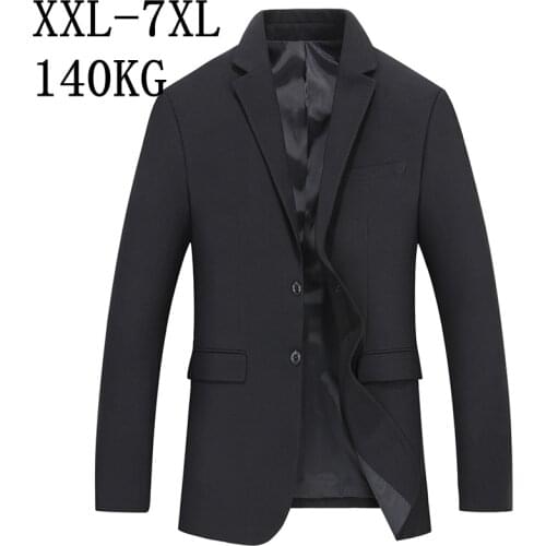 Size 7XL 6XL 5XL 2021 New Arrival Business Brand Clothing Jacket Casual Men Suit Jackets Mens Blazer Formal Loose Male Blazers