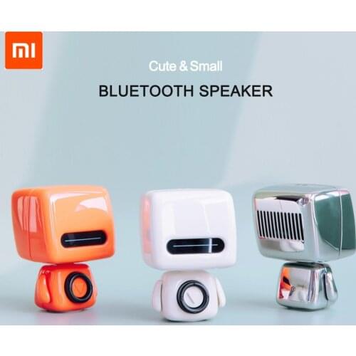 3Life Portable Robot Speaker Mini Audio Wireless Bluetooth-compatible Selfie Remote Control Hands-free Calling With MIC For