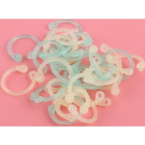Colorful Plastic Circle Ring Multi-Function Creative Loose-Leaf Binder Ring For DIY Album Book Binder Hoops Office Binding Rings