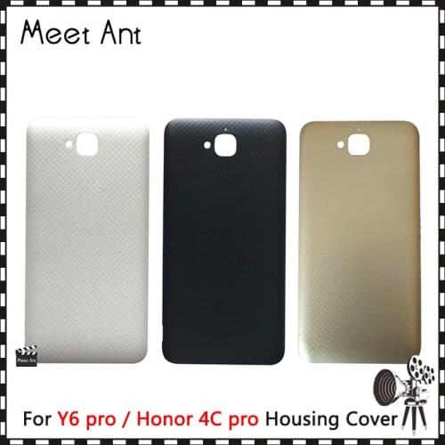 Replacement High quality For Huawei Y6 pro / Honor 4C pro TIT-AL00 TIT-U02 L01 Back Housing Battery Cover Door Rear Cover