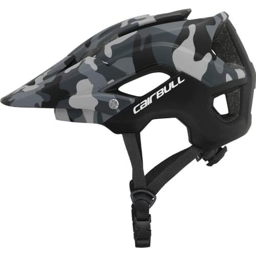 Hot Sale All-terrain Bike Bicycle Helmet Camouflage Mtb Road Riding Safety Helmet Big Brim Outdoor Sports Bike Cycling Equipment